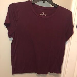 American Eagle Soft & Sexy Crop Shirt